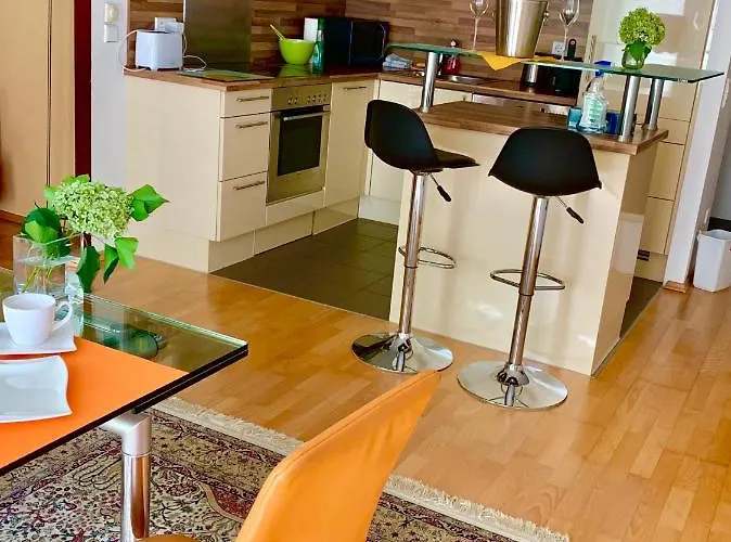 Luxurious City Apartment Incl Garage And Terrace